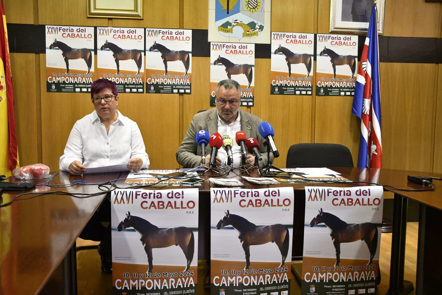 Camponaraya 'cabalga' hacia la XXVI Feria del Caballo con el objetivo de concitar a casi un centenar de ejemplares
