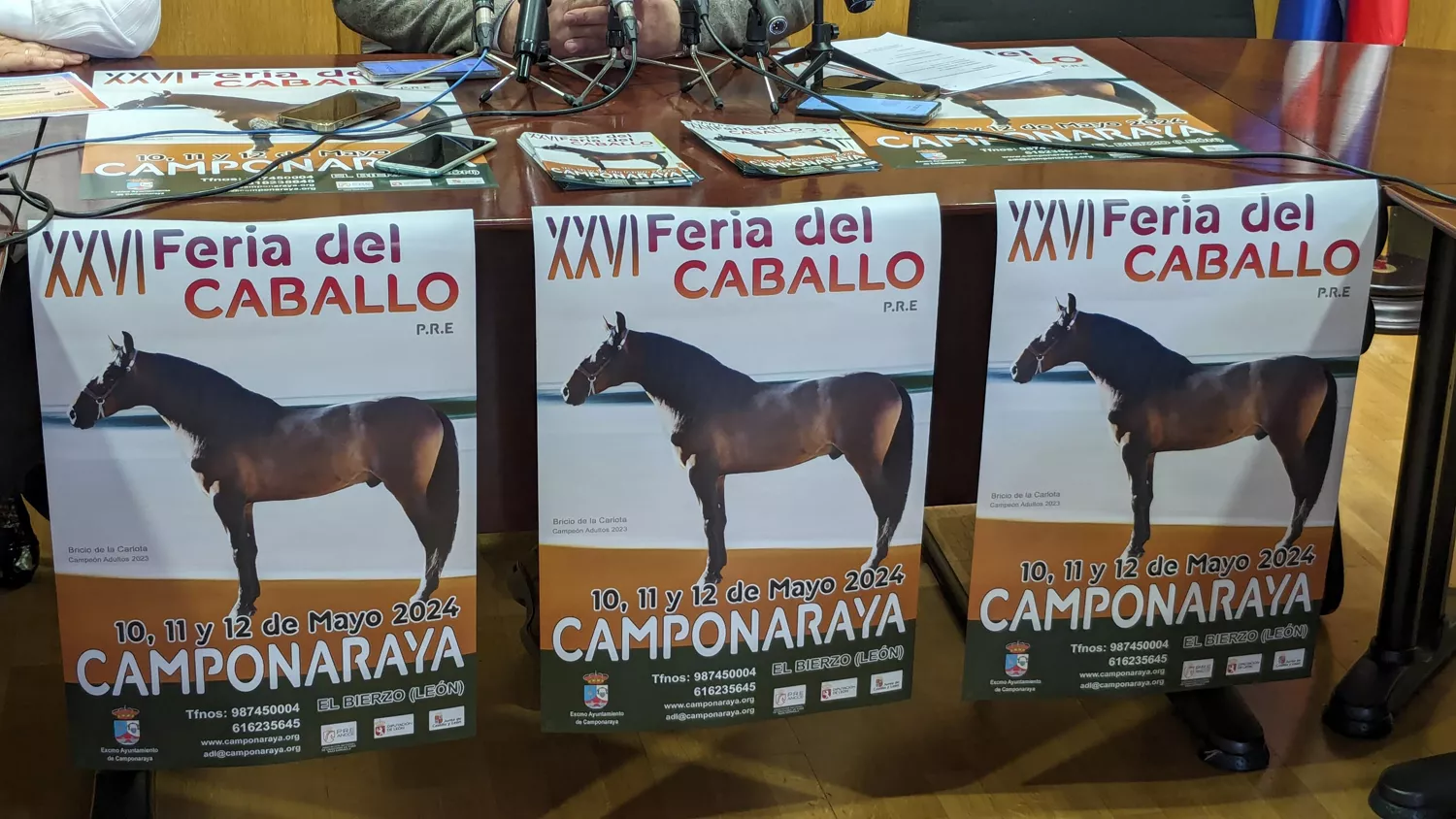 Presentación de la Feria del Caballo de Camponaraya