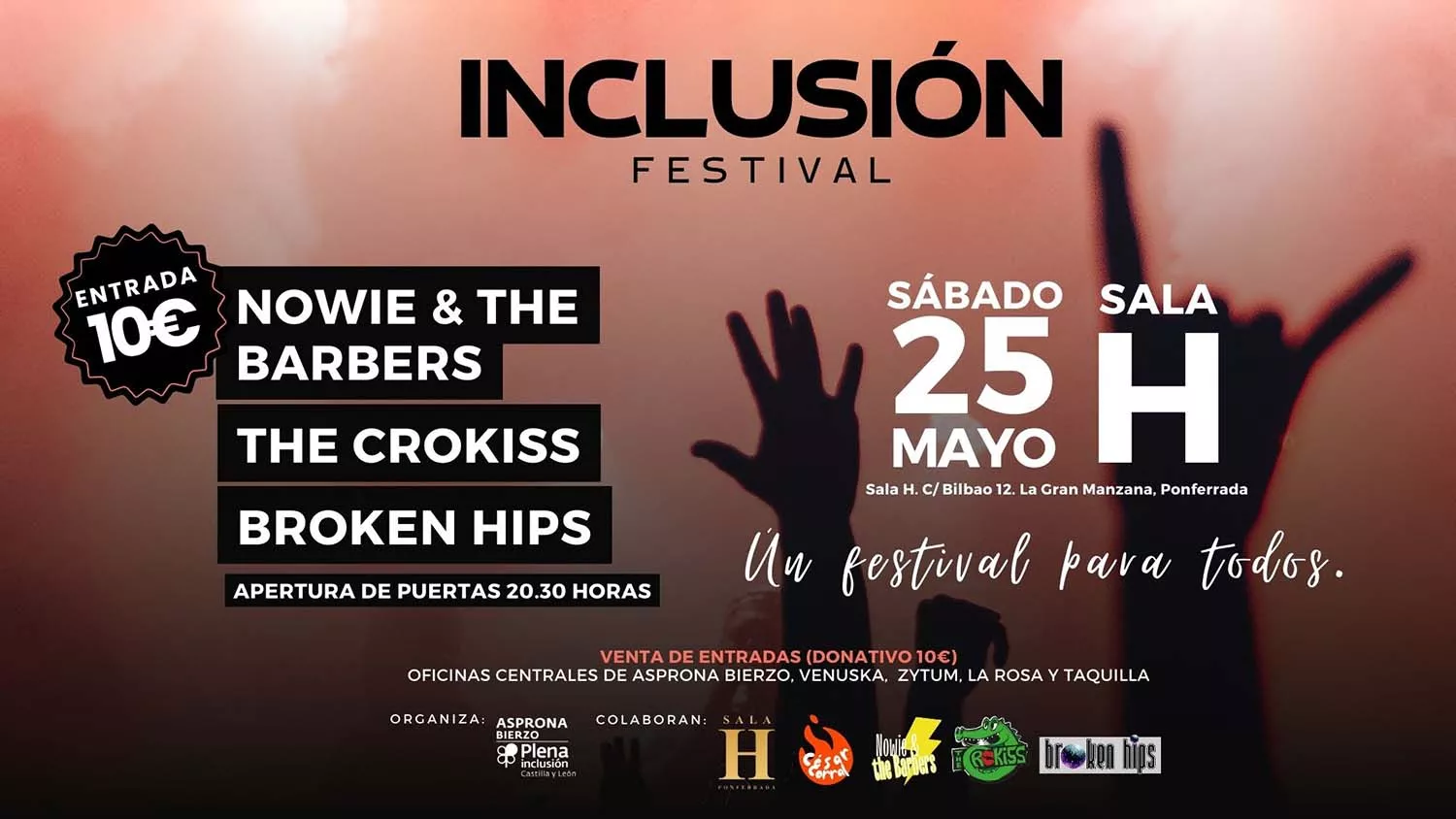 Cartel Inclusión Festival 2024