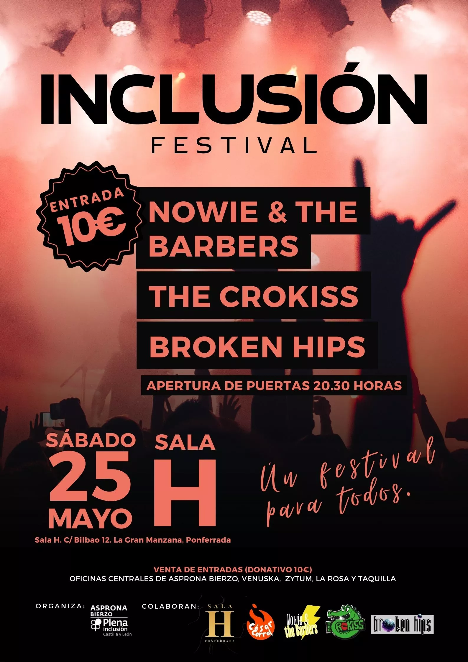 Cartel Inclusión Festival 2024 Vertical