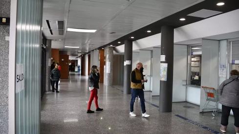 Foto del interior del Hospital del Bierzo