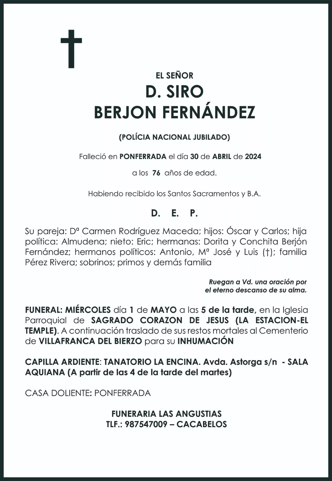 SIRO BERJON FERNANDEZ