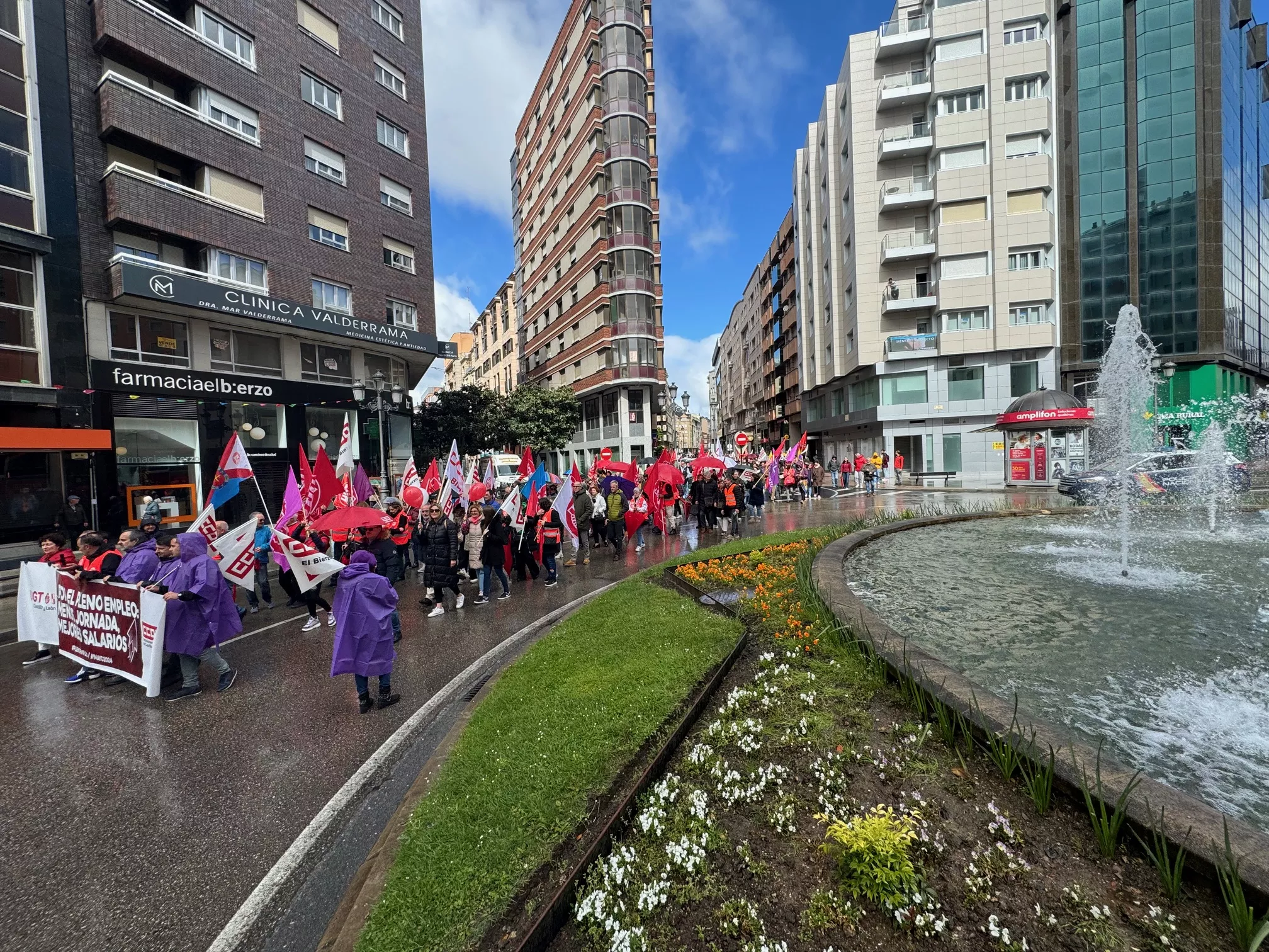 Manifestación 1 de Mayo en Ponferrada