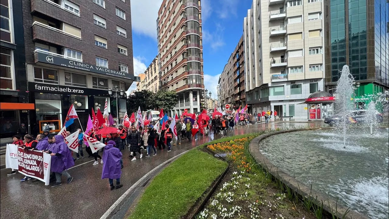 Manifestación 1 de mayo en Ponferrada