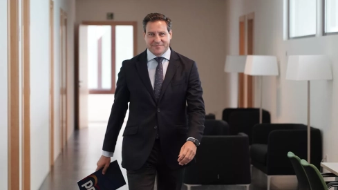 El portavoz del Grupo Popular en las Cortes de Castilla y León, Raúl de la Hoz