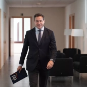 El portavoz del Grupo Popular en las Cortes de Castilla y León, Raúl de la Hoz