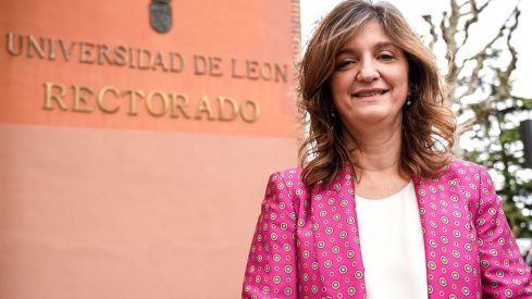 Nuria González rectora de la Universidad de León
