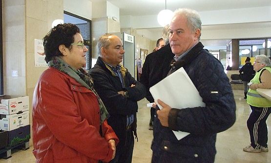 Demetrio Canedo en los juzgados esta mañana