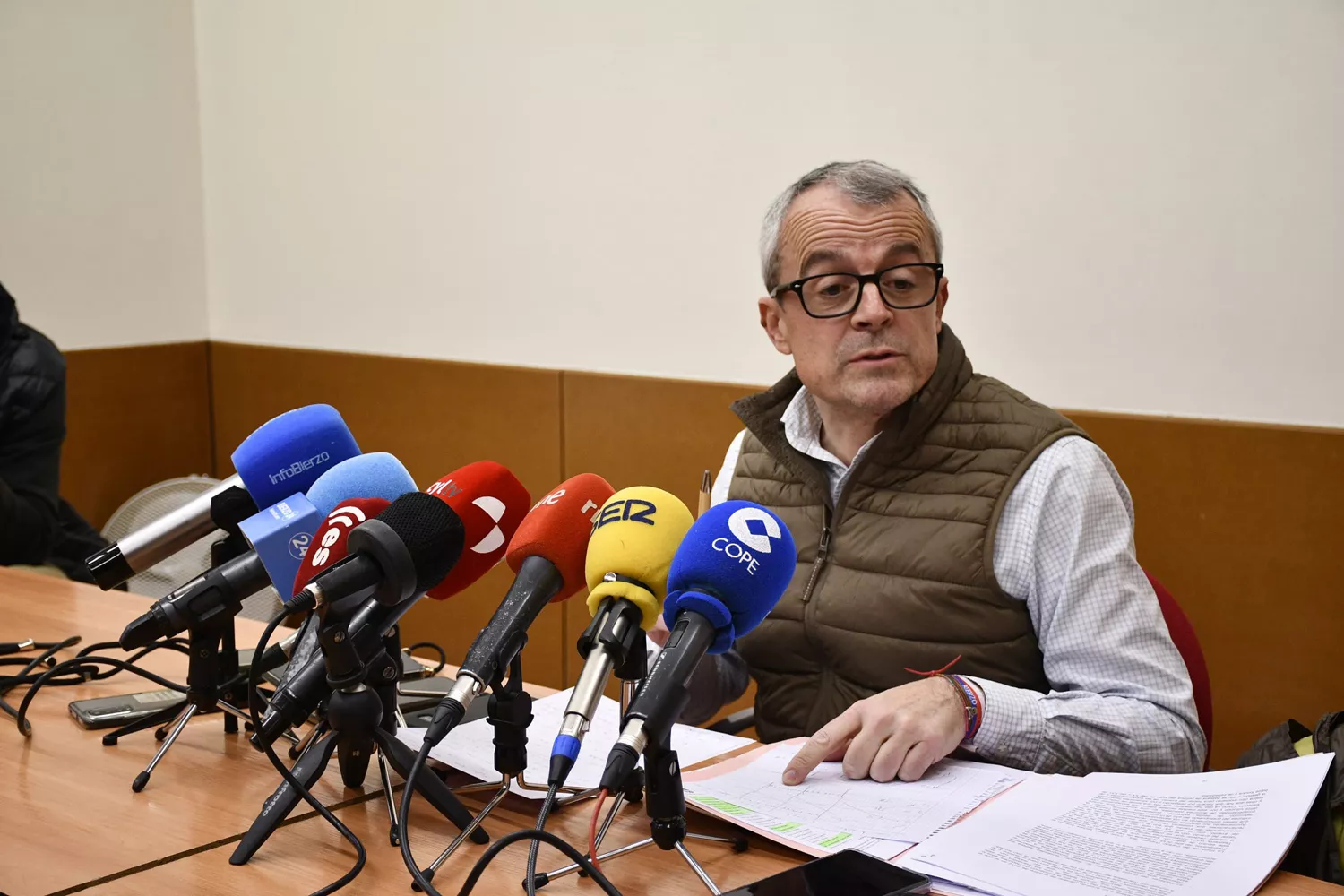 Luis Moreno, concejal de Hacienda del Ayuntamiento de Ponferrada