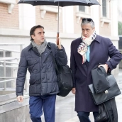 Segunda jornada del juicio del juicio Perla Negra. Alberto Esgueva a su llegada a la Audiencia | Foto: Leticia Pérez / ICAL Segunda jornada del juicio del juicio Perla Negra. Alberto Esgueva a su llegada a la Audiencia | Foto: Leticia Pérez / ICAL