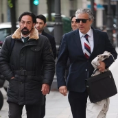 En la imagen Germán Martín Giraldo a su llegada a la Audiencia para declarar en la segunda sesión del juicio 'Perla Negra' En la imagen Germán Martín Giraldo a su llegada a la Audiencia para declarar en la segunda sesión del juicio 'Perla Negra'