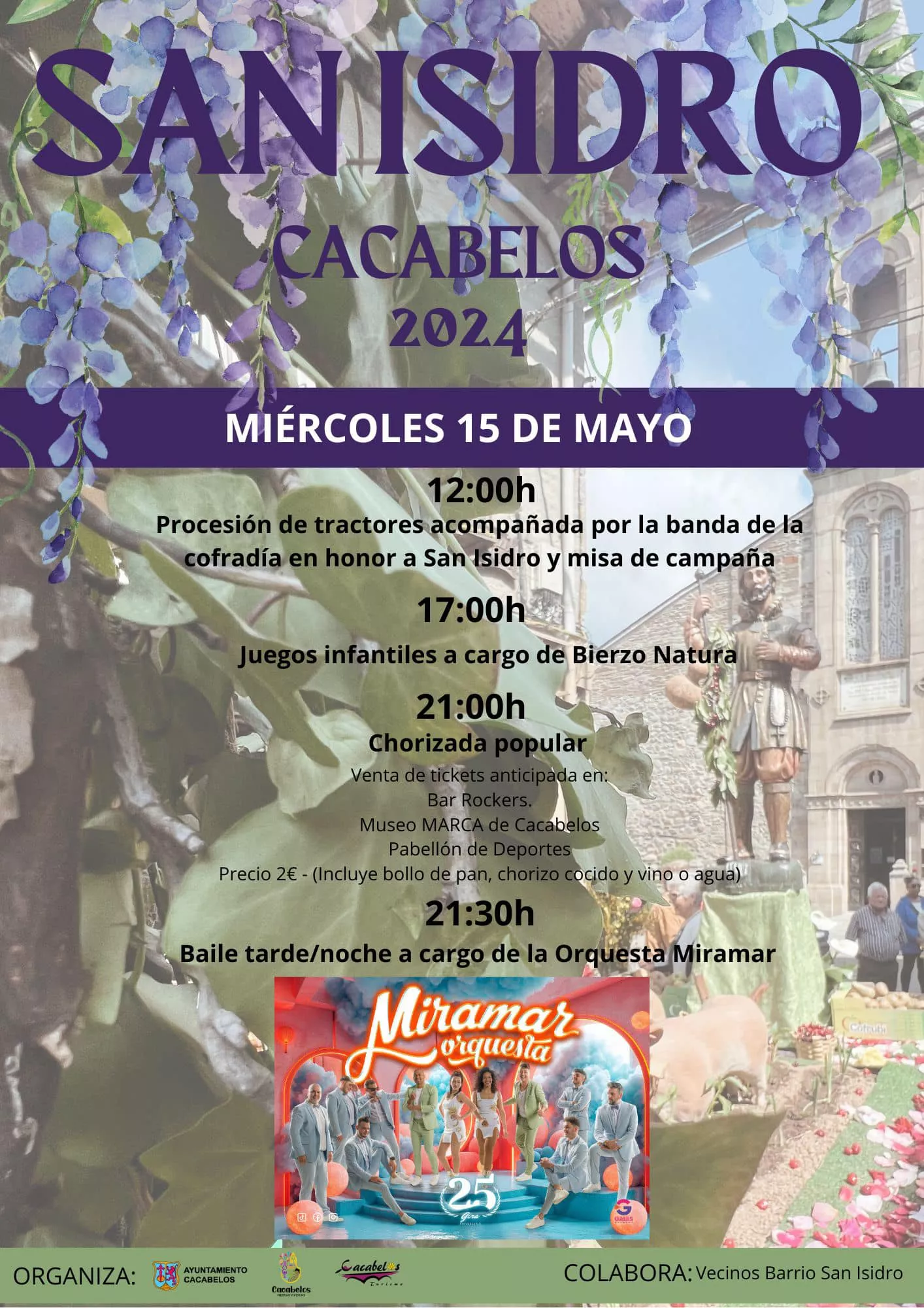 Programa San Isidro Labrador en Cacabelos