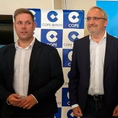 Imagen de Iván Alonso junto a Olegario Ramón