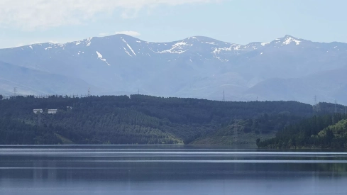 Foto archivo. El pantano de Bárcena 95% de su capacidad 