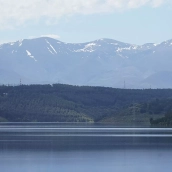 Foto archivo. El pantano de Bárcena 95% de su capacidad 