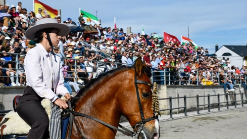 Feria del Caballo de Camponaraya: Espectáculo ecuestre Feria del Caballo de Camponaraya: Espectáculo ecuestre