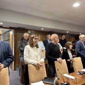 Imagen del PSOE durante el pleno de la ZBE de Ponferrada 