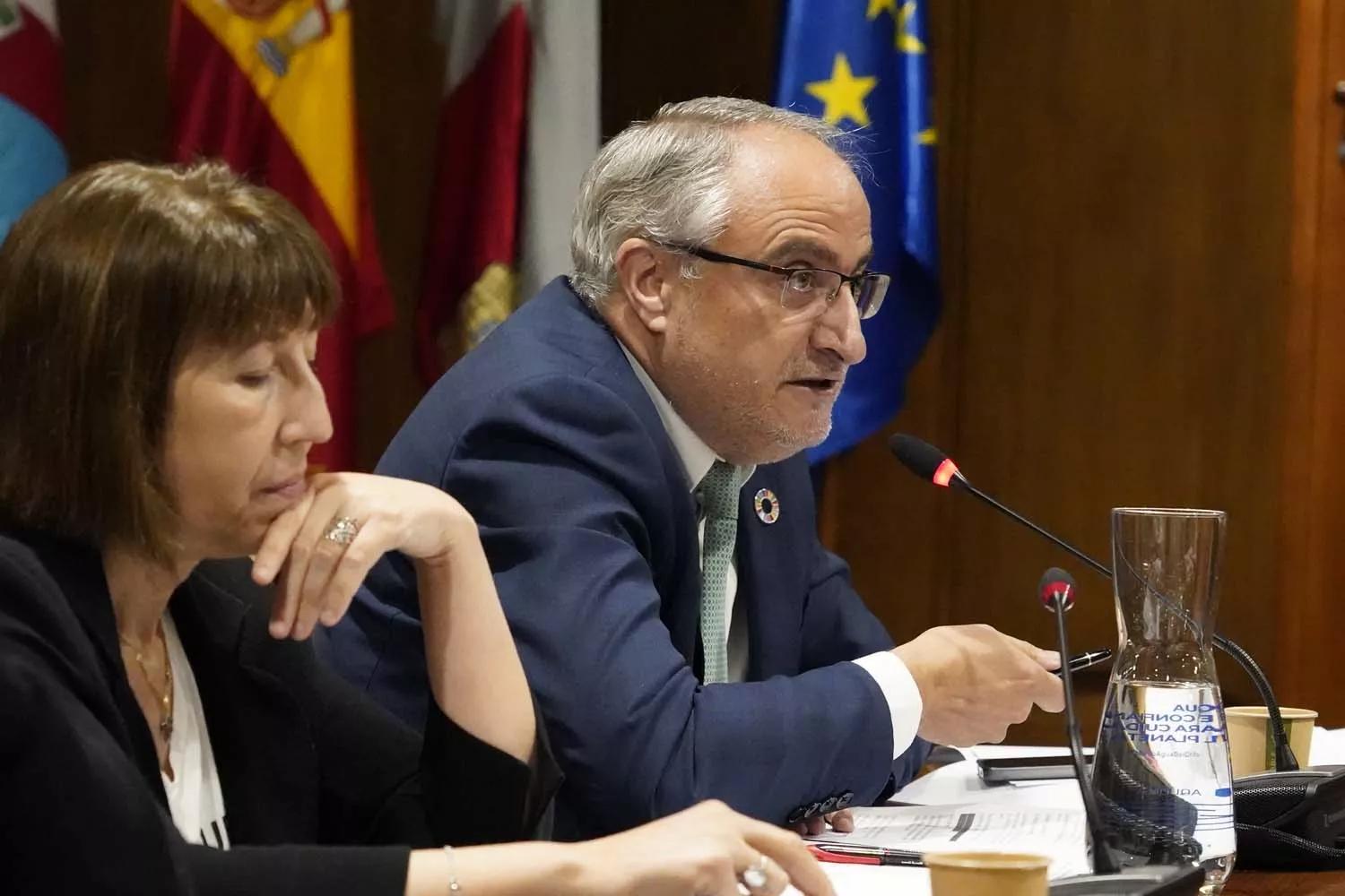 César SánchezICAL. Pleno del Ayuntamiento de Ponferrada en el que se rechazado oa ordenanza para la entrada en vigor de la Zona de Bajas Emisiones. Olegario Ramón