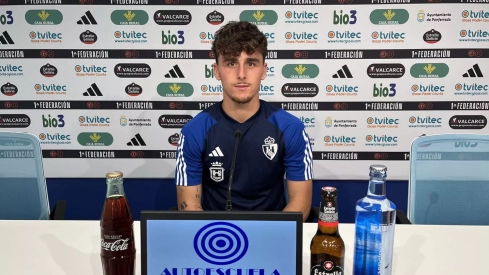 Yeray, jugador de la Ponferradina.