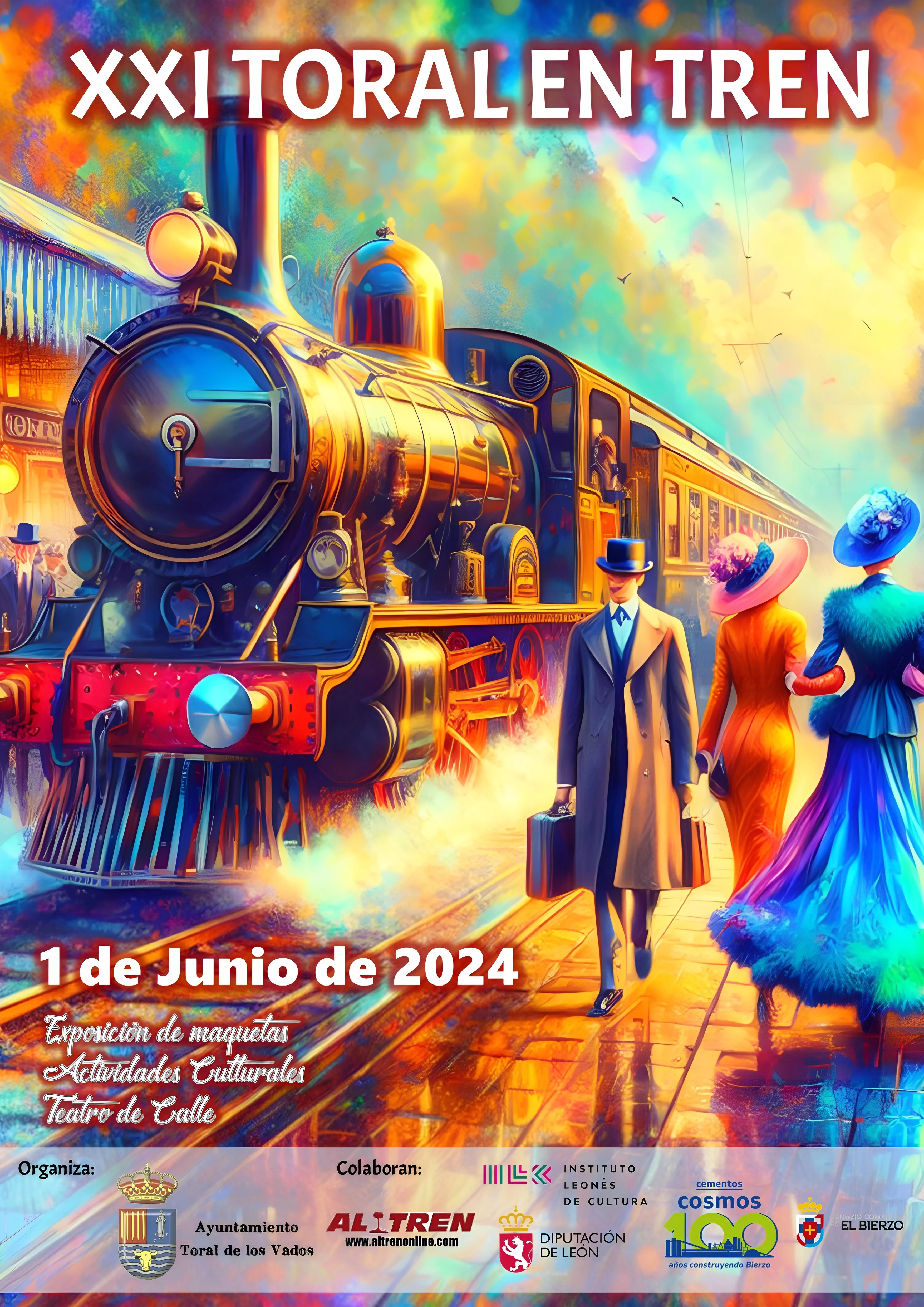 cartel OFICIAL toral en tren 2024 HD