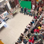 El Ayuntamiento de Camponaraya celebra un encuentro intergeneracional