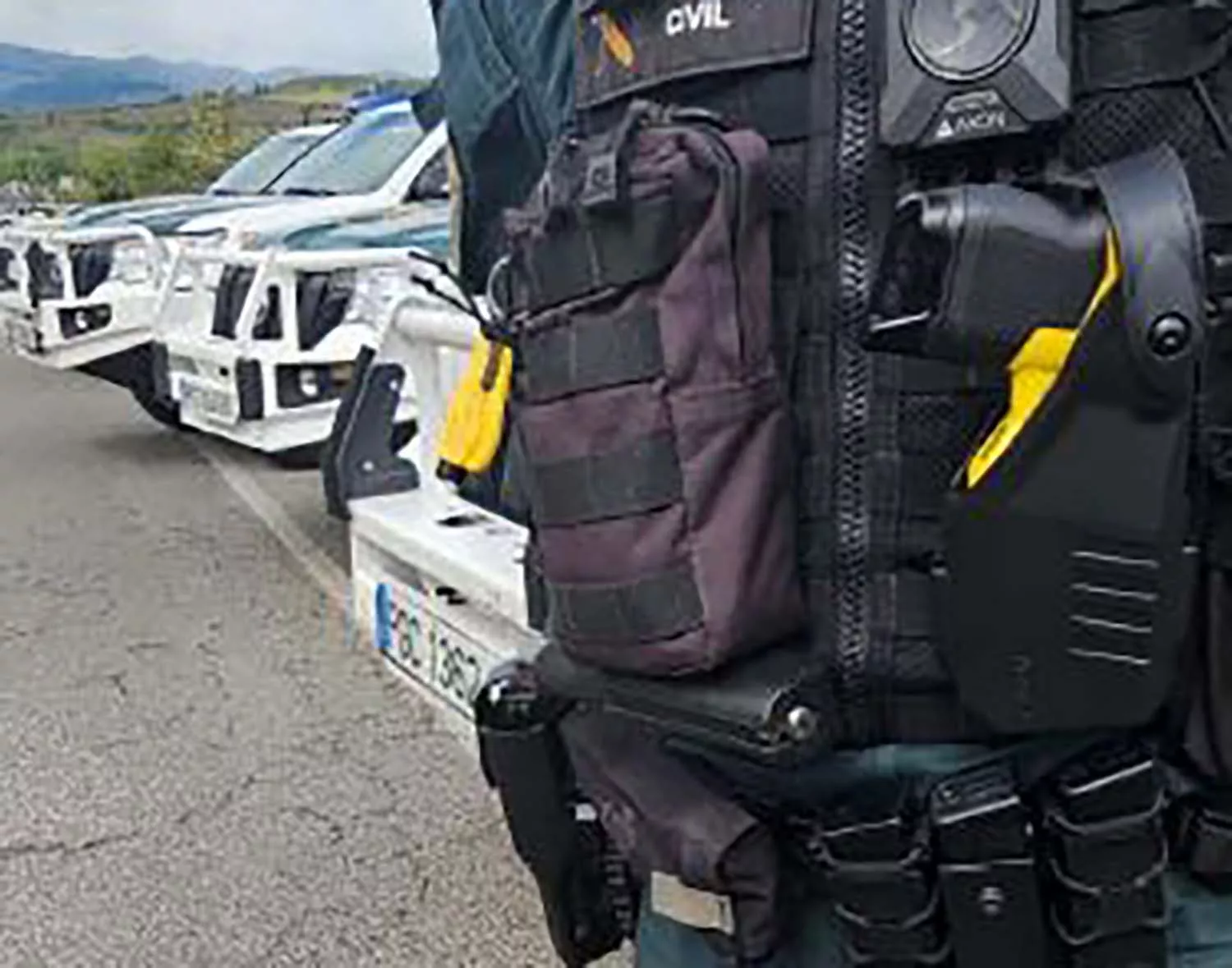 La Guardia Civil de Castilla y León comienza a utilizar las Pistolas Eléctricas Incapacitantes (TASER)