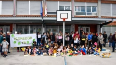 Sentada colegio La Placa (9)