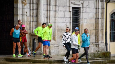 Carrera 'A Santiago contra el cáncer' en Ponferrada