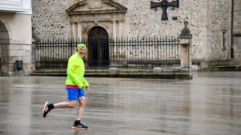 Carrera 'A Santiago contra el cáncer' en Ponferrada