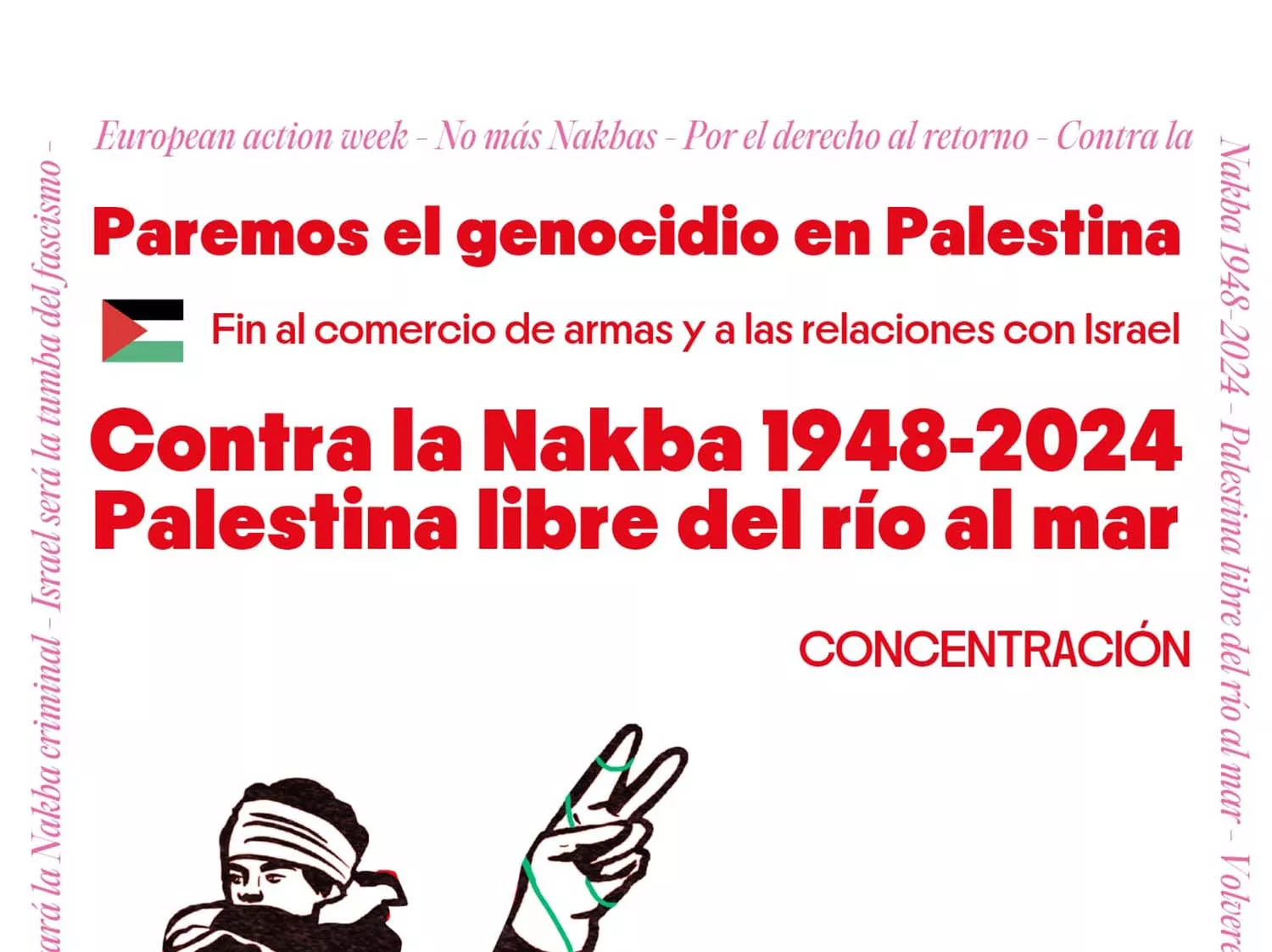 Una concentración en Ponferrada pedirá el fin del genocidio en Palestina este domingo