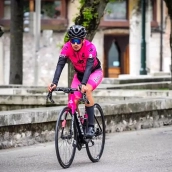 La caída de Iván Vidales, la peor noticia del fin de semana para el Technosylva Maglia Bembibre Cycling Team