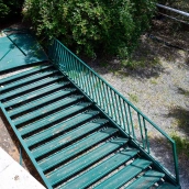 Escalera rota del IES Álvaro de Mendaña 3 Escalera rota del IES Álvaro de Mendaña 3