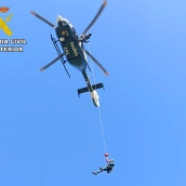 Rescatado un ciclista desorientado en el pico Guiana en Benuza