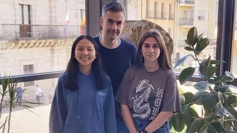  Lucía García López y Carmen Menéndez Osorio, alumnas del IES Gil y Carrasco de Ponferrada campeonas de Castilla y León en Estadística