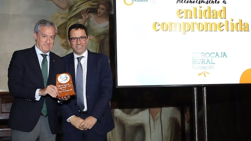 Fundación Eurocaja Rural, reconocida como ‘entidad social comprometida’ por CLM Inclusiva COCEMFE