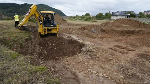 Excavaciones en el antiguo Cementerio del Carmen