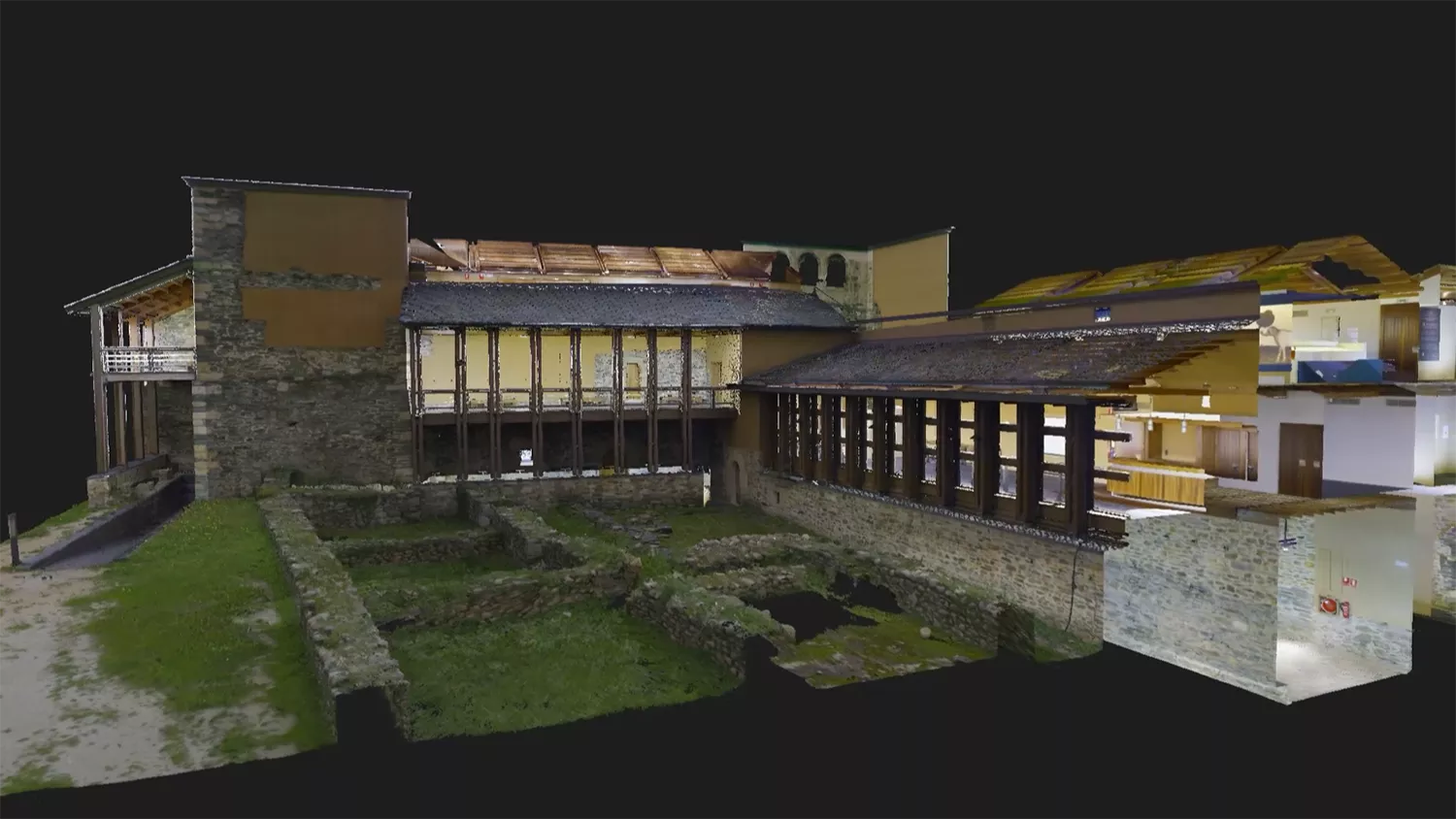 Reconstrucción en 3D del Castillo de Ponferrada Reconstrucción en 3D del Castillo de Ponferrada