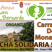 Carracedo del Monasterio acoge la I Marcha Solidaria en favor de la asociación de enfermedades raras 'Corriendo con el corazón de Hugo'