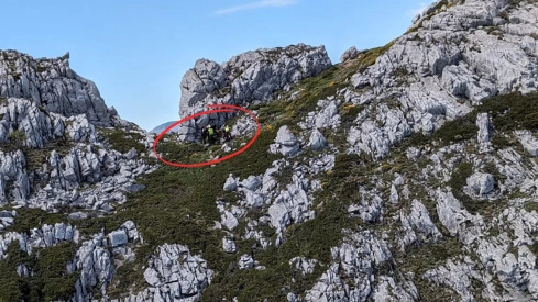 Rescatado un montañero de 59 años herido tras sufrir una caída en la Sierra de la Serrona (León)