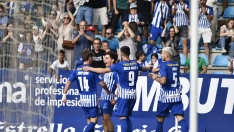 Primer gol de la Ponferradina.