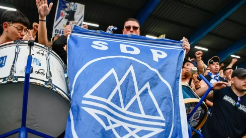 Así celebraron afición y jugadores de la Ponferradina la plaza en play off (31)