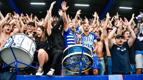 Así celebraron afición y jugadores de la Ponferradina la plaza en play off (26)
