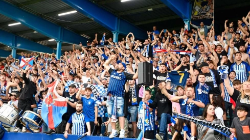 Así celebraron afición y jugadores de la Ponferradina la plaza en play off (17)