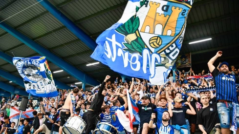 Así celebraron afición y jugadores de la Ponferradina la plaza en play off (14)