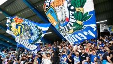 Así celebraron afición y jugadores de la Ponferradina la plaza en play off (7)