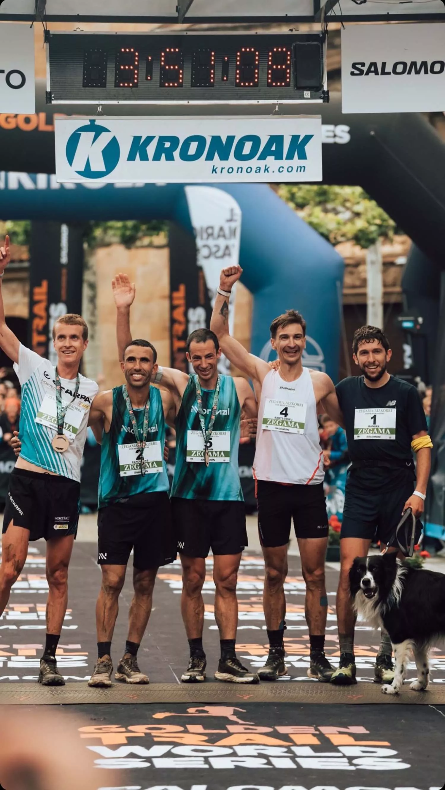 Podio de la Zegama Aizkorri. Instagram @stimcare Podio de la Zegama Aizkorri. Instagram @stimcare