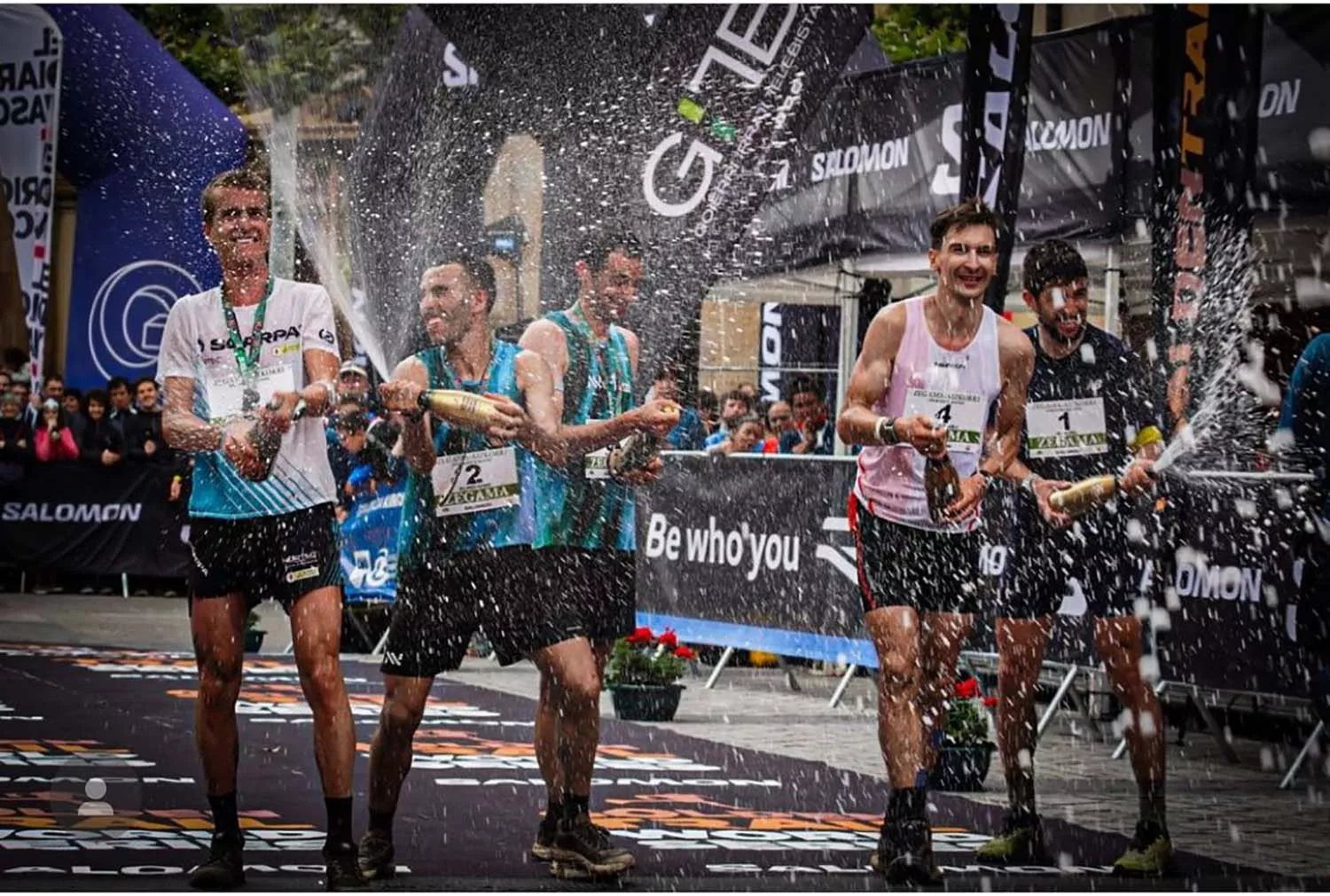 Podio de la Zegama Aizkorri. Instagram @carrerasdemontana Podio de la Zegama Aizkorri. Instagram @carrerasdemontana