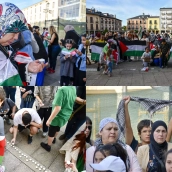 Concentración en apoyo a Palestina en Ponferrada Concentración en apoyo a Palestina en Ponferrada