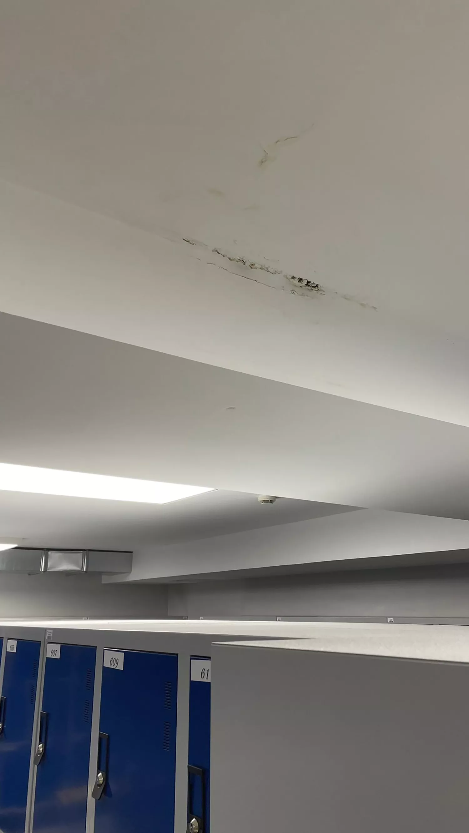 Imagen de los nuevos vestuarios femeninos del Hospital del Bierzo Imagen de los nuevos vestuarios femeninos del Hospital del Bierzo