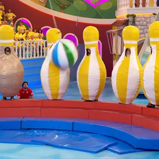 Imágenes del equipo de Bembibre en la grabación del Grand Prix Imágenes del equipo de Bembibre en la grabación del Grand Prix